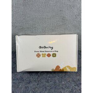 Bioboo Hug Hands-Free Breast Pump with Double-Sealed Flower Flange - 24mm, 2 Pac